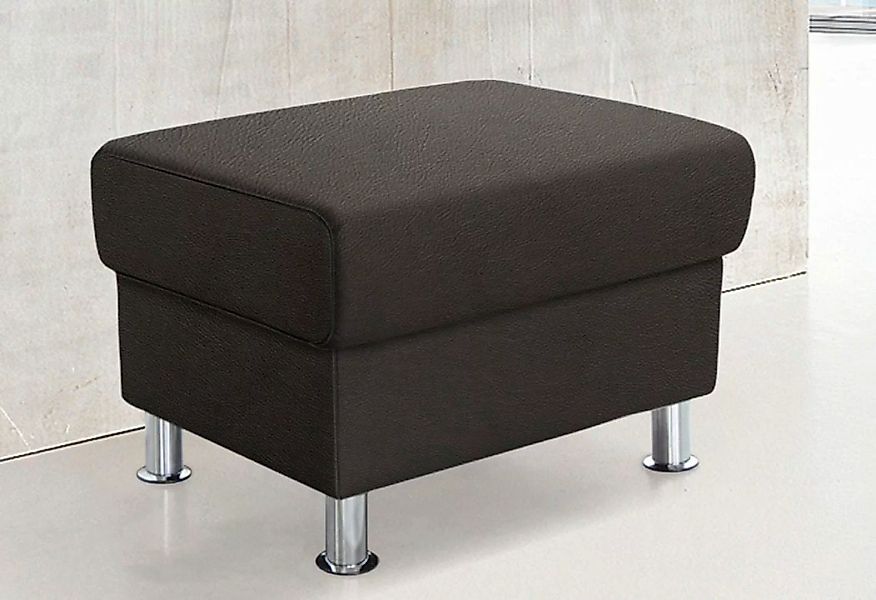 TRENDMANUFAKTUR Hocker "Rondo, Polsterhocker zur Serie, Breite 67 cm, Füße günstig online kaufen