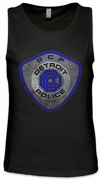 Urban Backwoods Tanktop Detroit Police Logo Ärmelloses T-Shirt Detroit OCP günstig online kaufen