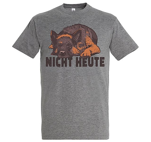 Youth Designz T-Shirt Hund Nicht Heute günstig online kaufen