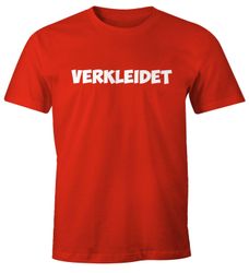 MoonWorks Print-Shirt Herren T-Shirt Verkleidet Fasching günstig online kaufen