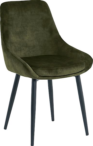 SIT Polsterstuhl, (Set), 2 St., Samt, glamouröser Bezug in Samtoptik günstig online kaufen
