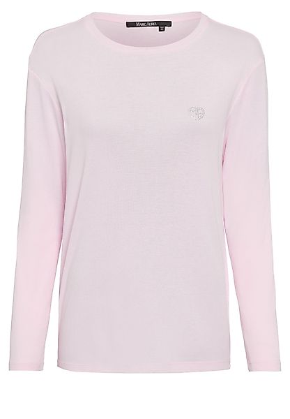 MARC AUREL Langarmshirt mit glitzer Herz günstig online kaufen