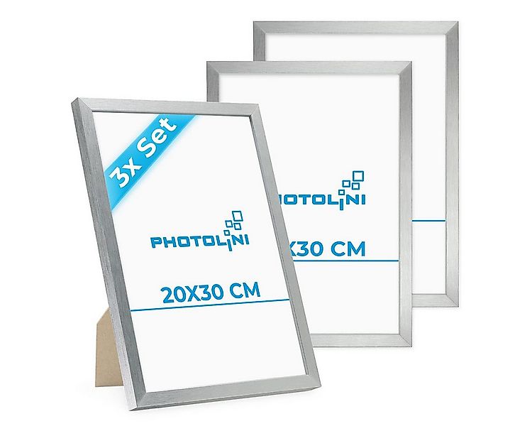 PHOTOLINI Bilderrahmen 3er Set 20x30 cm Poster-Rahmen, zum Aufhängen & Aufs günstig online kaufen