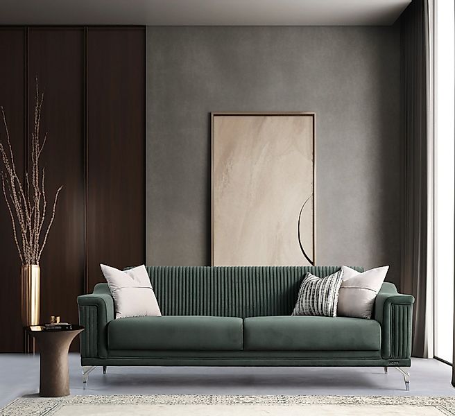 Villa Möbel Polstergarnitur Elyss, (Set, Set besteht aus: 3 Sitzer+3 Sitzer günstig online kaufen