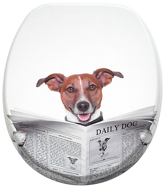 Sanilo WC-Sitz Newspaper, mit Absenkautomatik günstig online kaufen