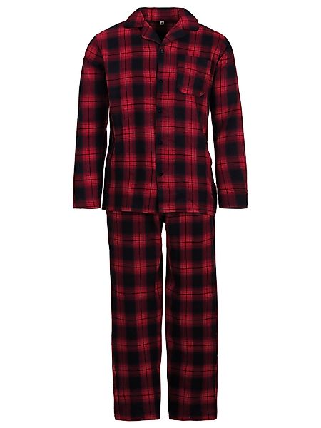 Henry Terre Schlafanzug Pyjama Set Langarm günstig online kaufen