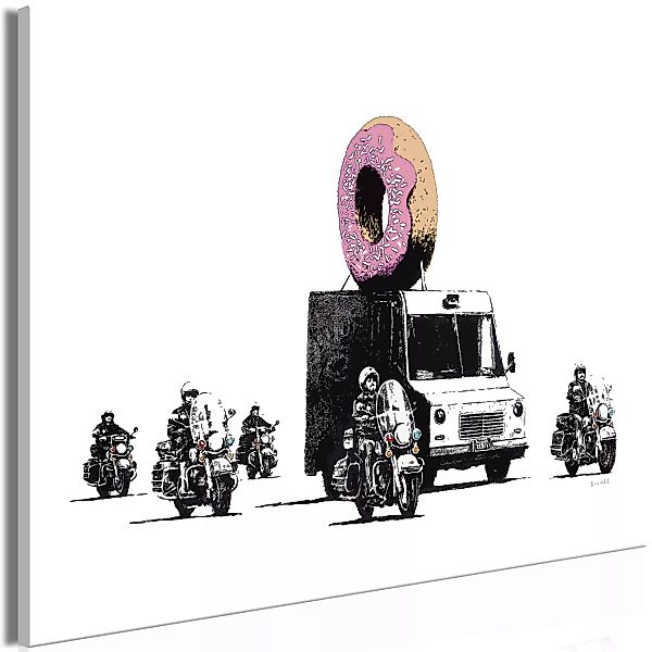 Wandbild - Donut Police (1 Part) Wide günstig online kaufen