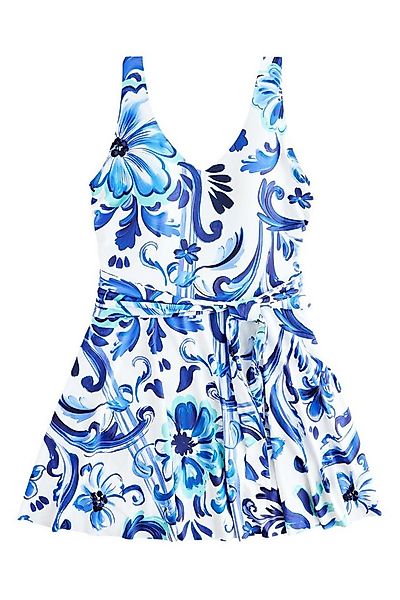 Next Badeanzug Bauchformendes Badekleid mit Röckchen (1-St) günstig online kaufen