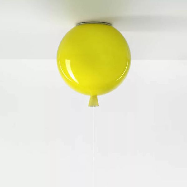 Deckenleuchte Memory Small glas gelb / Ø 25 cm - Glas - Brokis - Gelb günstig online kaufen