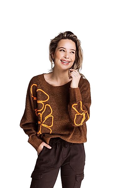Zhrill Sweatshirt ZHLUANA FLOWER (0-tlg) günstig online kaufen