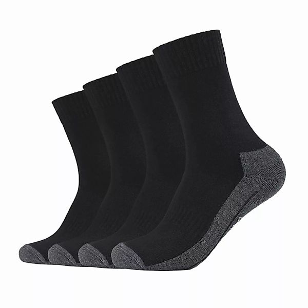 Camano Unisex Socken - Pro Tex Function, einfarbig, 4er Pack Schwarz 35-38 günstig online kaufen