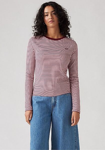 Levi's® Langarmshirt ESSENTIAL HM LS TEE mit Streifen günstig online kaufen