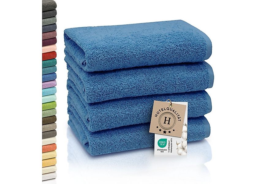 ZOLLNER Handtücher, Walkfrottier (4-St), 50 x 100 cm, 100% Baumwolle, alle günstig online kaufen
