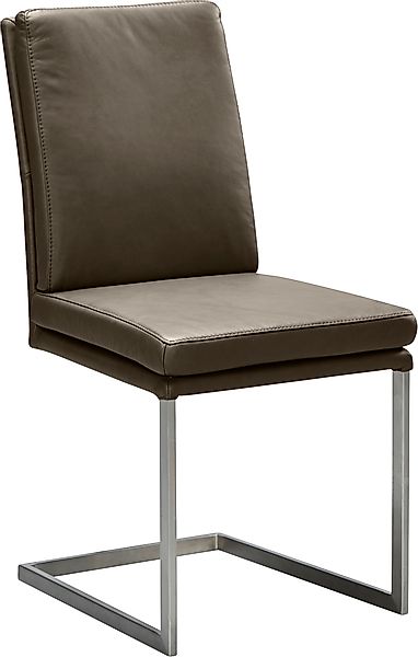 K+W Komfort & Wohnen Freischwinger, Leder CLOUD, stabiles Hochkantrohr, Unt günstig online kaufen