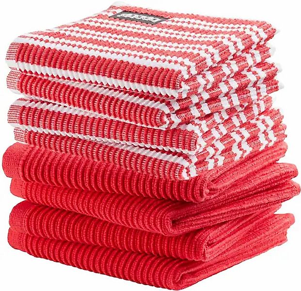 DDDDD Spültuch »Basic-Classic«, (Set, 8 tlg.), Combiset: 4 Basic & 4 Classi günstig online kaufen