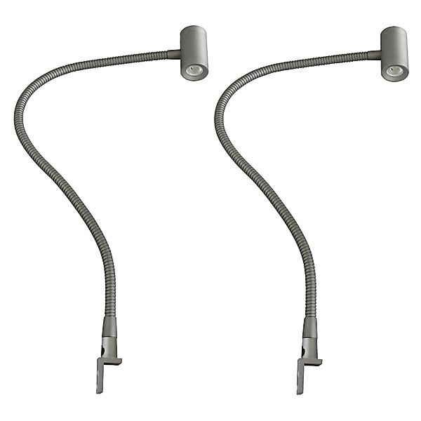 kalb Bettleuchte 3W LED Leseleuchte Flexleuchte günstig online kaufen