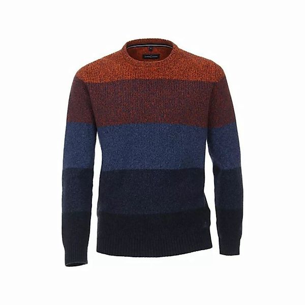 VENTI V-Ausschnitt-Pullover orange regular fit (1-tlg) günstig online kaufen