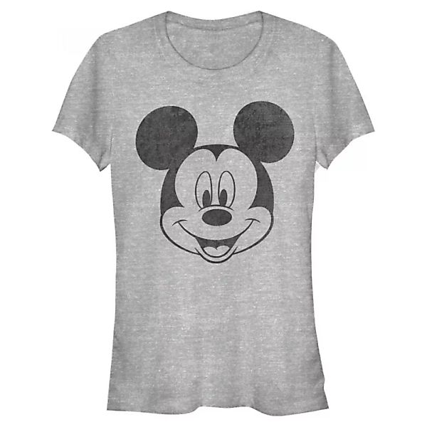 Disney - Micky Maus - Micky Maus Mickey Face - Frauen T-Shirt günstig online kaufen