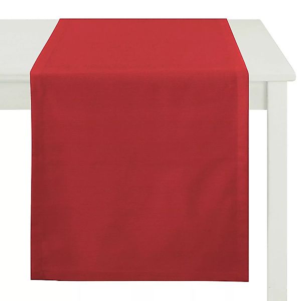 home24 Apelt Tischläufer Kanada Rot Kunstfaser Modern 50x160 cm (BxT) günstig online kaufen