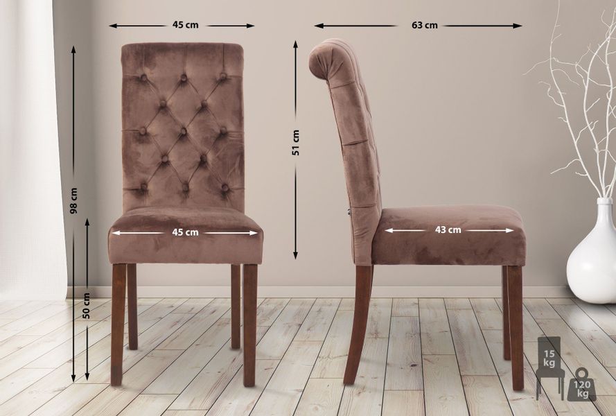 CLP Esszimmerstuhl LISBURN (2er Set), mit günstig online kaufen