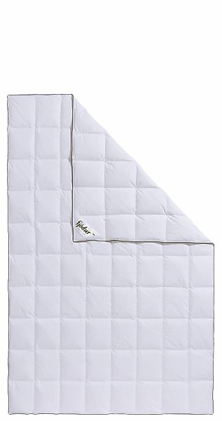 fjödur Daunenbettdecke "Felix" leicht Füllung 90% Daunen, 10%Federn 1 Stk. günstig online kaufen