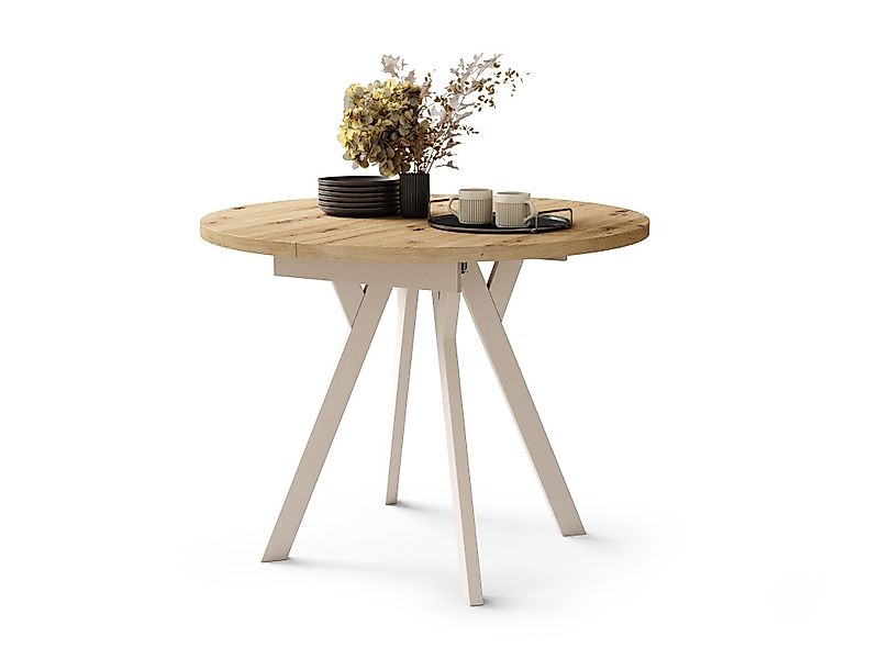 designimpex Esstisch Design Esstisch Aldo ausziehbar günstig online kaufen