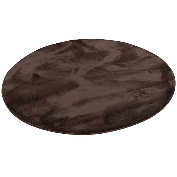 Pergamon Fellteppich Fellteppich Luxus Super Soft Plush Rund, Rund, Höhe: 2 günstig online kaufen