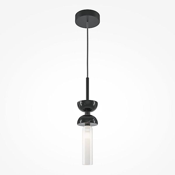 Pendelleuchte Kyoto in Schwarz und Weiß G9 günstig online kaufen