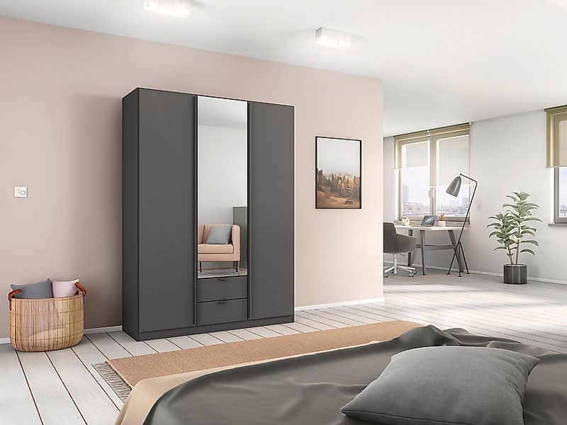 rauch Drehtürenschrank "StyleUp", Typ Monochrome mit eleganten, langen Grif günstig online kaufen