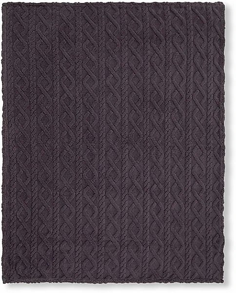 Descanso Plaid »Jacquard teddy«, Weich, Kuscheldecke, Wohndecke, Teddy, Jac günstig online kaufen