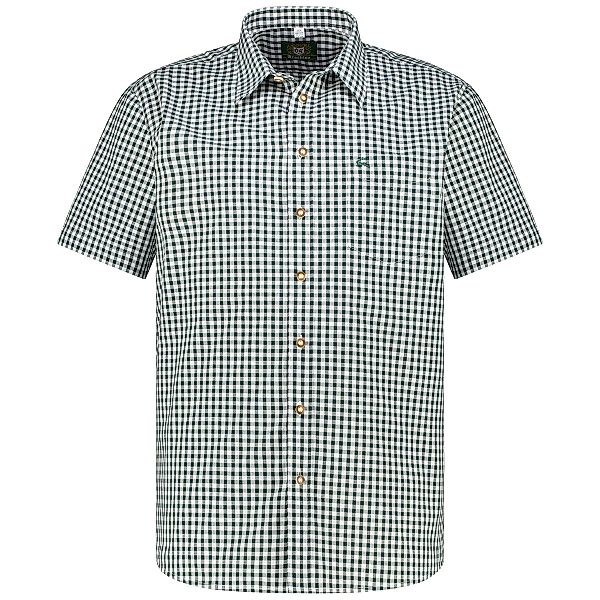 Orbis Trachtenhemd aus Baumwollmischung Farbe oliv Größe: 5XL günstig online kaufen