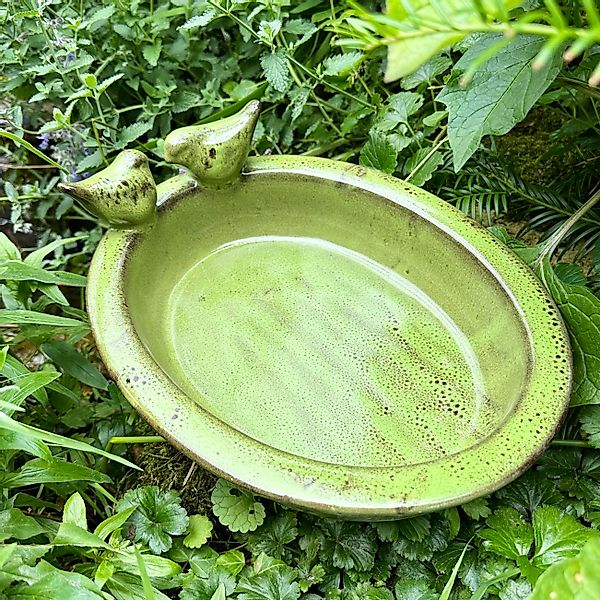 Antikas Futterstation Vogeltränke, Vogelbad - Oval günstig online kaufen