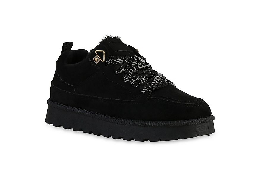 VAN HILL 841830 Sneaker Damen Warm Gefütterte Sneaker Low Bequeme Profil-So günstig online kaufen