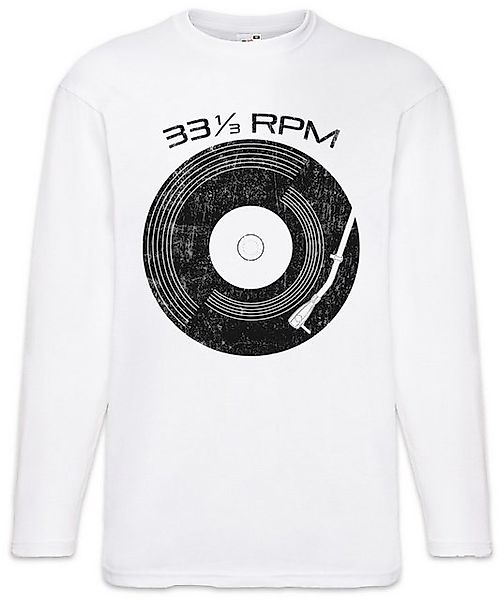 Urban Backwoods Langarmshirt Record 33 RPM Langarm T-Shirt Schallplatte Clu günstig online kaufen
