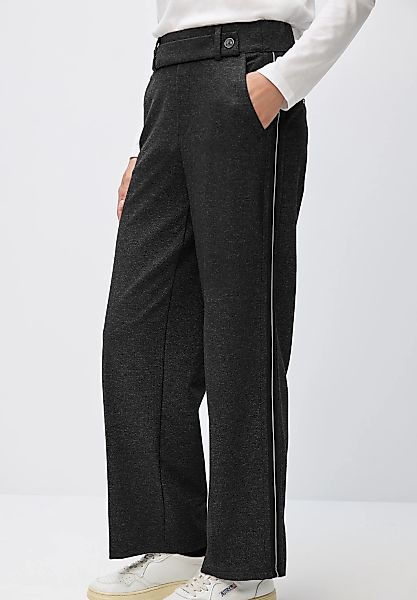 STREET ONE Stoffhose mit Tape günstig online kaufen