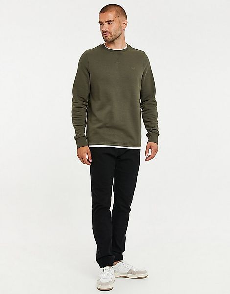 Threadbare Sweatshirt THB Fleece Crew Kisele (1-tlg) mit Fleece-Material günstig online kaufen