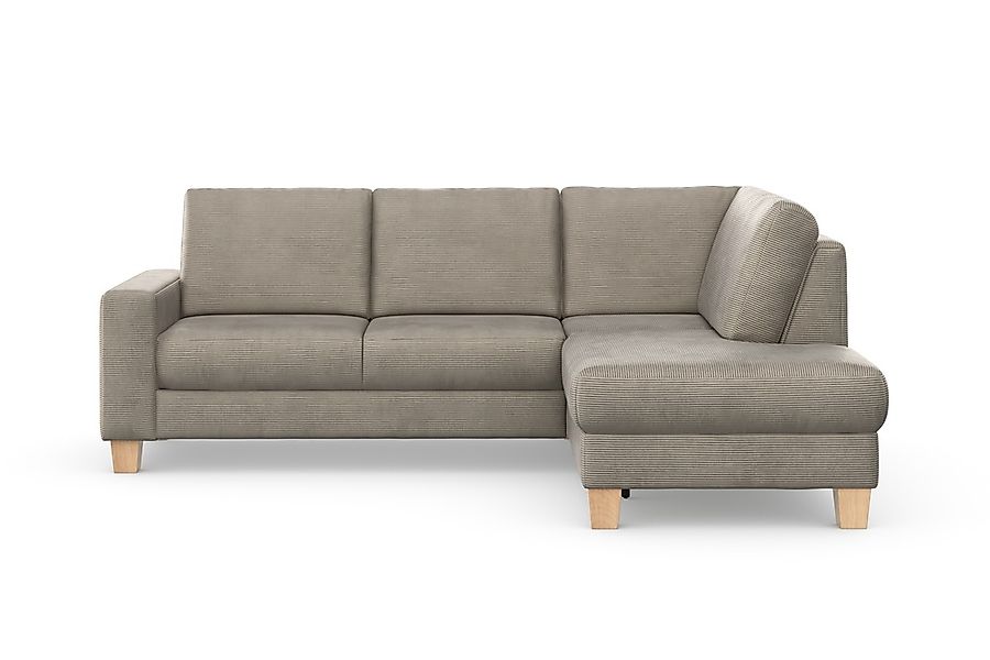 Home affaire Ecksofa »Summer L-Form« mit Ottomane, wahlweise mit Bettfunkti günstig online kaufen