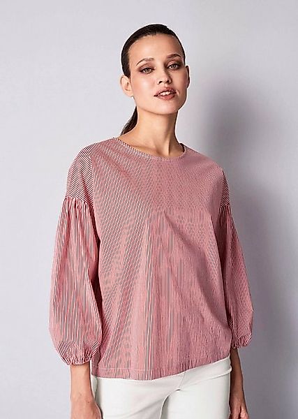 Alba Moda Shirtbluse Streifenbluse mit Rundhalsausschnitt günstig online kaufen