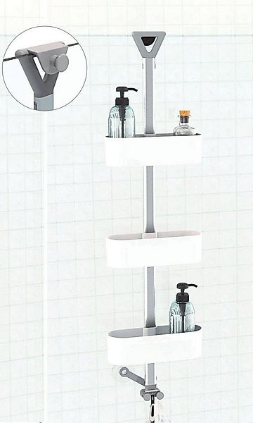 Bischof Duschregal Sida II, mit 3 Ablagen günstig online kaufen
