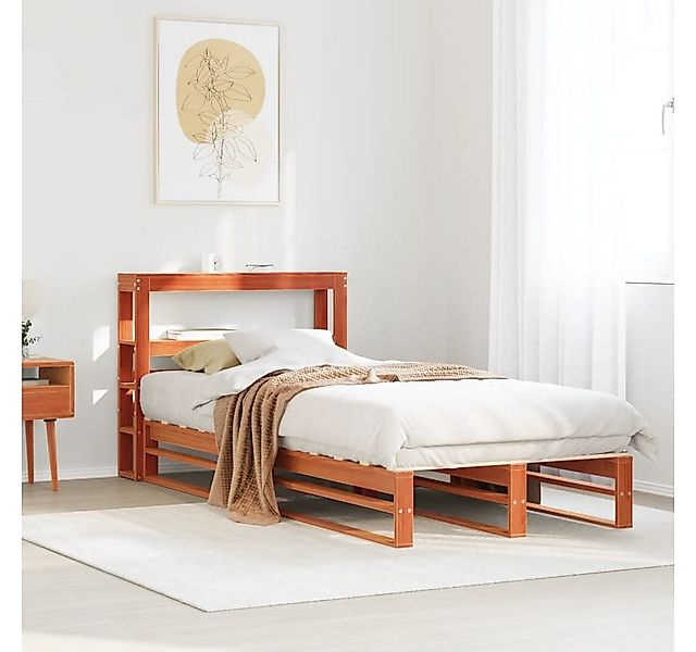 vidaXL Bett, Bettgestell mit Kopfteil ohne Matratze Weiß 150x200 cm günstig online kaufen