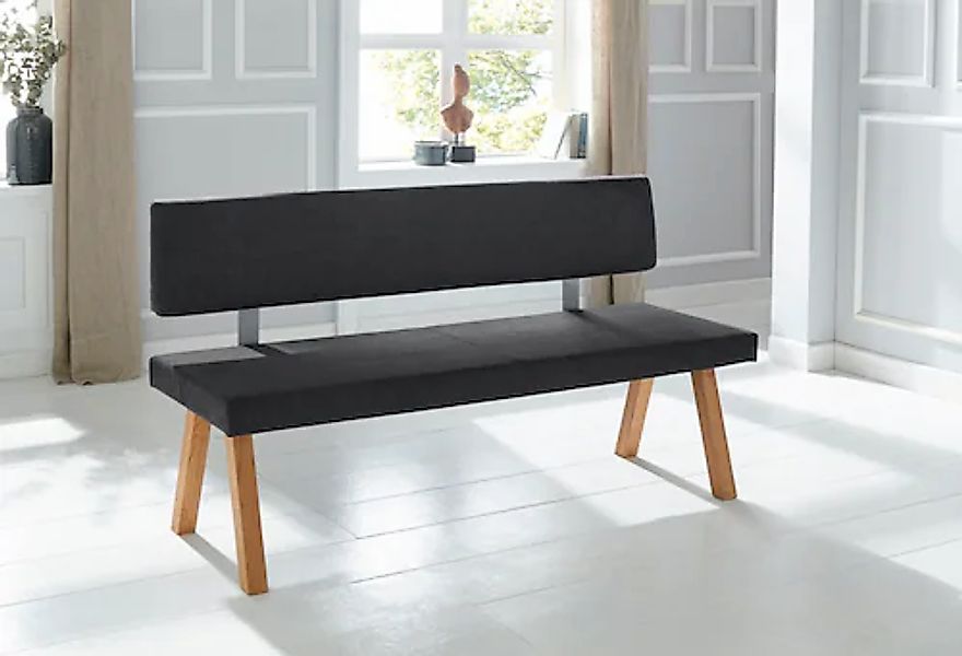 OTTO home Bank "Mobilar Rio" mit Rückenlehne und aus Massivholz günstig online kaufen