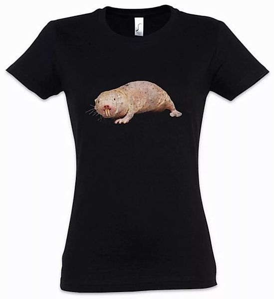 Urban Backwoods Print-Shirt Naked Mole Rat Damen T-Shirt Brooklyn Fun 99 Ja günstig online kaufen