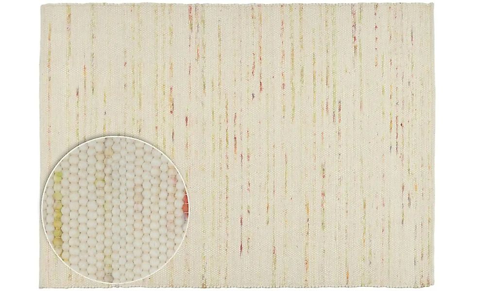 THEKO Wollteppich "Alpen" rechteckig 12 mm Höhe handgewebter Wendeteppich, günstig online kaufen