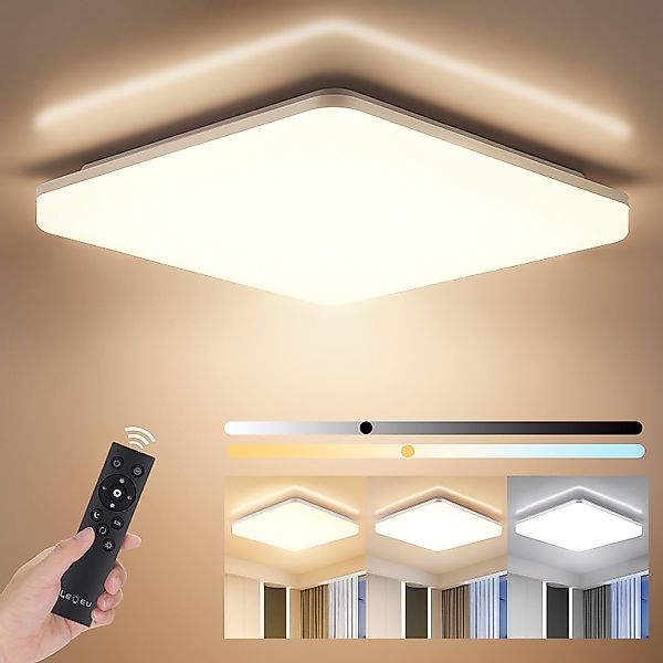 Oraymin Deckenleuchte Deckenlampe LED mit Fernbedienung günstig online kaufen