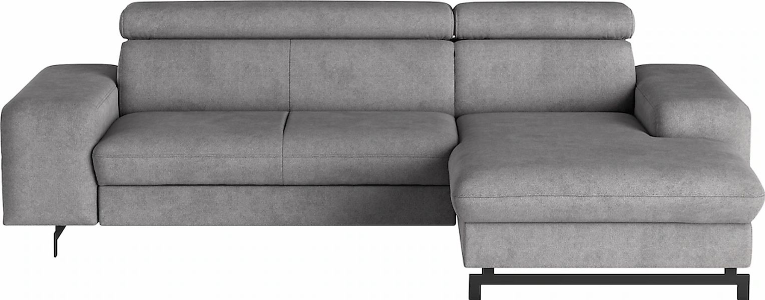 COTTA Ecksofa "Emma L-Form" mit Kopfteilverstellung, wahlweise mit Bettfunk günstig online kaufen