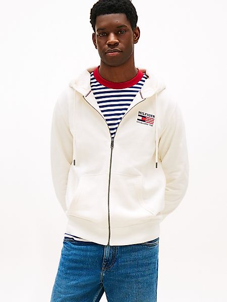 Tommy Hilfiger Kapuzensweatjacke AMERICANA ZIP THROUGH günstig online kaufen