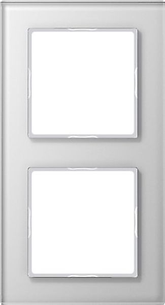 Jung Glasrahmen 2-fach aws waage/senkrecht AC 582 GL WW - AC582GLWW günstig online kaufen