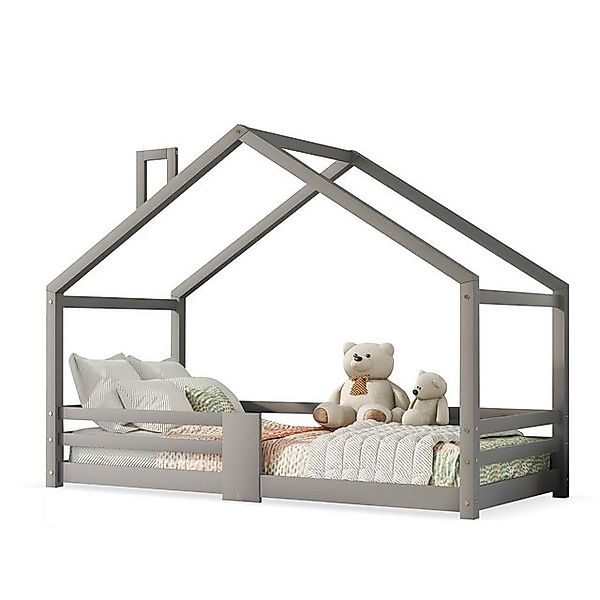 OKWISH Kinderbett Holzbett, Hausbett (Massivholz Bett ohne Matratze), 90×20 günstig online kaufen
