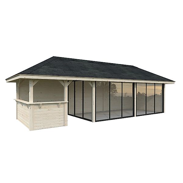 Palmako Pavillon Bianca Set219 Slide Transparent 876 cm x 300 cm FSC® günstig online kaufen