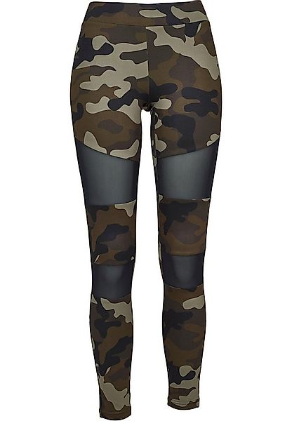 URBAN CLASSICS Leggings Urban Classics Damen Ladies Camo Tech Mesh Leggings günstig online kaufen